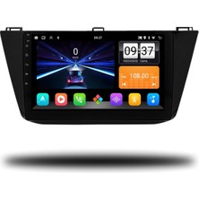 Özkaya Store Vw Tiguan (2017-2020) Uyumlu Dokunmatik Multimedya Ekran - Apple Carplay &amp; Android Auto - Geri Görüş Kamerası Hediyeli 4gb 8 Core