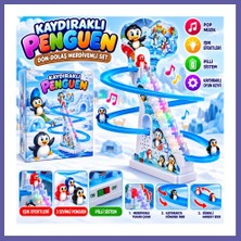 Nida DMN2021-4 Kaydıraklı Dön-Dolaş Merdivenli Penguen Seti Nıda