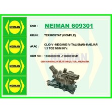 Universal Termostat (Komple) Clıo V -Megane Iv-Talısman-Kadjar  1.3 Tce M5M 98°c