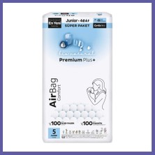 Nida Bio Natural Premium Plus Airbag Comfort Bebek Bezi 5 Beden 40 Adet Nıda