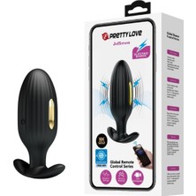 Üstüner Truvashop Jefferson Yeni Tasarım 12 Titreşimli Mobil Uygulamalı Anal Plug Mastürbatör