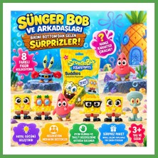 Bezos Spongebob Squarepants Buddies 3D Sürpriz Figür Paketi Mgc