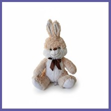 Nida 62884 Peluş 40CM Renkli Parlak Tavşanlar Peluş Oyuncak (Adet Fiyatıdır) Nıda