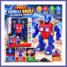 Nida DMN6018 Kutuda Pilli Sesli Işıklı Oyuncak Robot Nıda