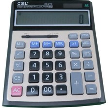 Tr Csl Cs-2ts Hesap Makinesi, Check And Correct Fonksiyonlu, Siyah