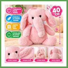 Bezos PL62348 40 cm Oturan Fil Oyuncak Peluş Mgc