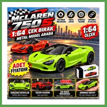 Bezos RW8864 1:64 750S Çek Bır.araba Metal Model Araba (Adet Fiyatıdır) Mgc