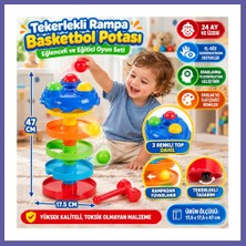 Nida 03 652-1020365201001 Çıngıraklı Dönerli Top Oyunu Nıda