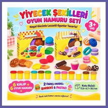 Nida Yiyecek Şekilleri Oyun Hamuru Seti (Adet Fiyatıdır) Nıda