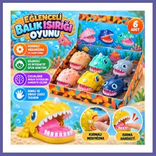 Nida BIG085102 Eğlenceli Balık Isırığı Oyunu Stand 6lı 1 Adet Fiyatıdır. Nıda