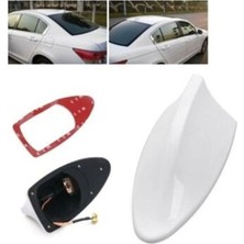 OEM Fiat Egea ile Uyumlu Elektrikli Shark Köpek Balığı Anten, Beyaz Balina Tavan Anteni
