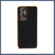 Bezos One Plus 9 Pro Kılıf Volet Silikon - Siyah BZS10