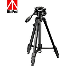 Tr TR-682AN, Foto/video Tripod, Alüminyum Gövde, Siyah