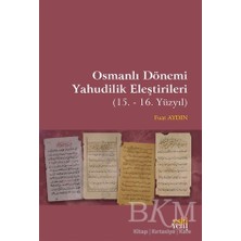 TeknoKapsül Osmanlı Dönemi Yahudilik Eleştirileri