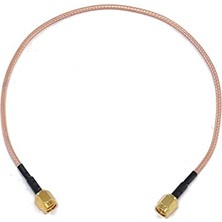 Toptan Budur 30 cm RG316 Sma Erkek-Erkek Rf Kablo, 0-6ghz, 50 Ohms, 0.3db, Esnek