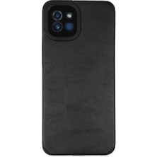 Mudanis Samsung Galaxy A03 Kılıf Loop Deri Silikon - Siyah