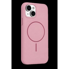 Royaleks Apple Iphone 14 Azus Magsafe Kapak - Pembe