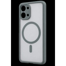 Royaleks Xiaomi Poco X8 Pro Max Loji Magsafe Kapak - Gri
