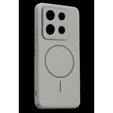 Royaleks Xiaomi Redmi Note 13 5g Mika Pc Magsafe Kapak - Gri