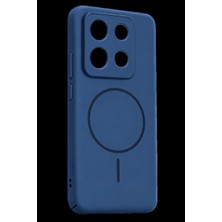Royaleks Xiaomi Redmi Note 13 Pro 4g Mika Pc Magsafe Kapak - Mavi