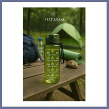 Bezos Suluk & Su Şişesi & Sporcu Matara Yeşil 1000 ml Dlra