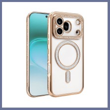Bezos Huawei Honor 600 Pro Joke Simli Magneticsafe Kılıf - Gold Dlra