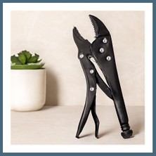 Bezos 10 Inç (250 Mm) Kilitli Ayarlı Komple Metal Pense Agc