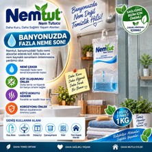 Tr Nem Toplayıcı ve Rutubet Giderici Kötü Koku Küf ve Korozyon Önleyici 2 Kutu 4 Paket 2 kg