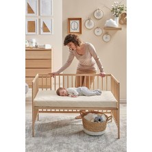 Gy Atelier Yataş Mini Cottonia Doğal Içerikli Yıkanabilir Kılıflı Bebek Yatağı 70 x 130 cm