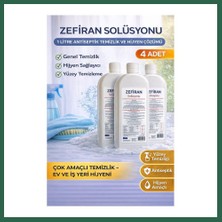 Vintessy Vıntessy Zefiran Solüsyonu 1 Litre 4 Adet Set Antiseptik Hijyen ve Çok Amaçlı Temizlik Solüsyonu BZS01