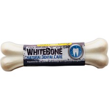 Mordimi Press Kemik White Beyaz Köpek Çiğneme Kemiği 8'' (20 Cm) 1'li Sığır Derisi Büyük Bo