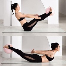 Tr Pilates Topu 20 cm Fuşya-Top Şişirme Pompası