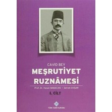TeknoKapsül Meşrutiyet Ruznamesi - Cavid Bey 1. Cilt