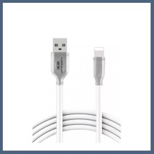 Bezos Konfulon S48 Lightning Kablo iphone Uyumlu 1m 3A - Beyaz BZS10