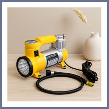 Bezos Oto Hava Kompresörü 12V 150PSI LED Fenerli Dlra