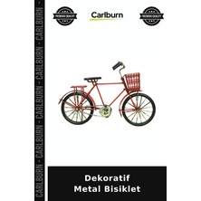 Carlburn Premium Dekoratif Metal Bisiklet Vitrin Sunum Sanatsal