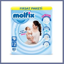 Bezos Bebek Bezi Fırsat Paketi 2 Beden 3-6 kg 80 Adet Dlra