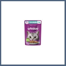 Bezos Pouch Jöle Içinde Ton Balıklı Yetişkin Kedi Konservesi 6 Adet 85 gr BZS10