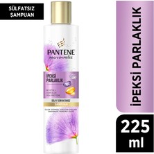Pantene Pro-V Ipeksi Parlaklık Sülfatsız Şampuan 225 ml Yumuşatıcı Etki