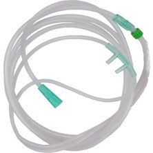 Ceren Medikal Nazal Oksijen Kanülü Yetişkin 5 Adet Ergonomik Tasarımlı Medikal PVC Malzemeden Üretilmiştir