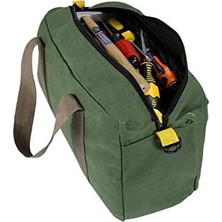 Odea Büyük Kapasiteli Alet Çantası Çok Işlevli Su Geçirmez Oxford Kanvas El Aleti Depolama Taşıma Çantaları Taşınabilir Metal Alet Seti Düzenleyici (45,7 Cm)