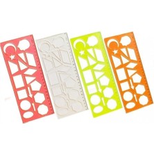 Odea Geometrik Şekiller Şablonu 25 cm