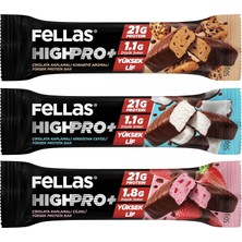 Odea Çikolata Kaplı Highpro+ Protein Bar 50GR Deneme Paketi 3'lü