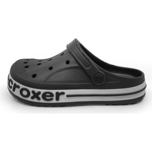 Luni Home Croxer Siyah Unisex Ortopedik Doktor Aşçı Hastane Plaj ve Günlük Ev Terliği