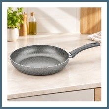 Bezos Granit Tava 30 cm Tek Saplı Agc