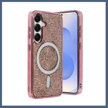 Bezos Joko Samsung Galaxy S23 Fe Uyumlu Helen Magsafe Kapak - Pembe BZS10