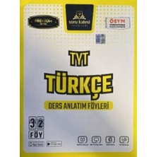 TeknoKapsül Tyt Türkçe Ders Anlatım Föyleri