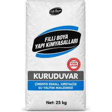 AvantajAl Filli Boya Kuruduvar Kristalize Su Yalıtım Malzemesi 25 kg Gri