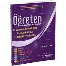 TeknoKapsül Öğreten Matematik Fasikülleri - 2. Dereceden Denklemler - Eşitsizlikler ve Fonksiyonlar Parabol Konu Anlatımlı
