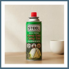 Bezos Bütan Gaz Kartuşu 220G & 400ML - Piknik ve Kamp Agc